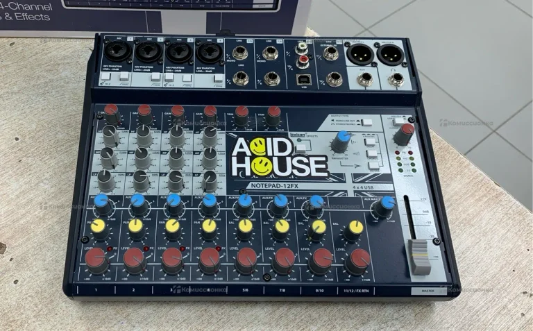 Микшерный пульт soundcraft Notepad 12FX
