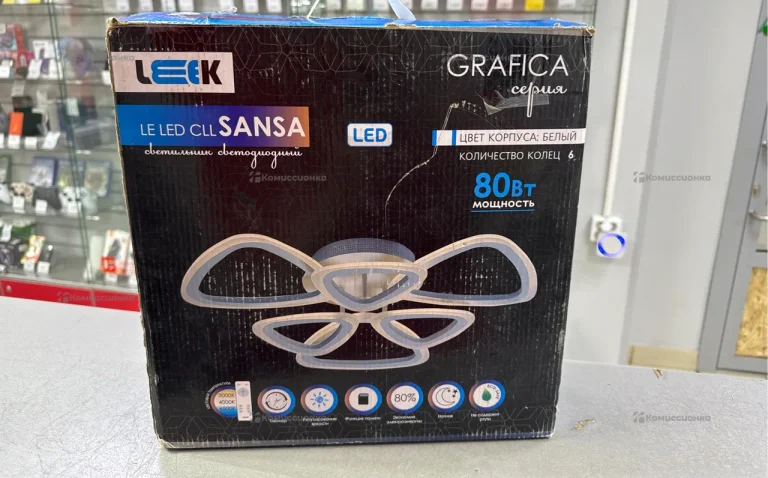 Светильник люстра Leek 80 вт