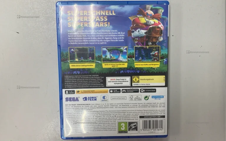 PS5 диск Sonic Superstar