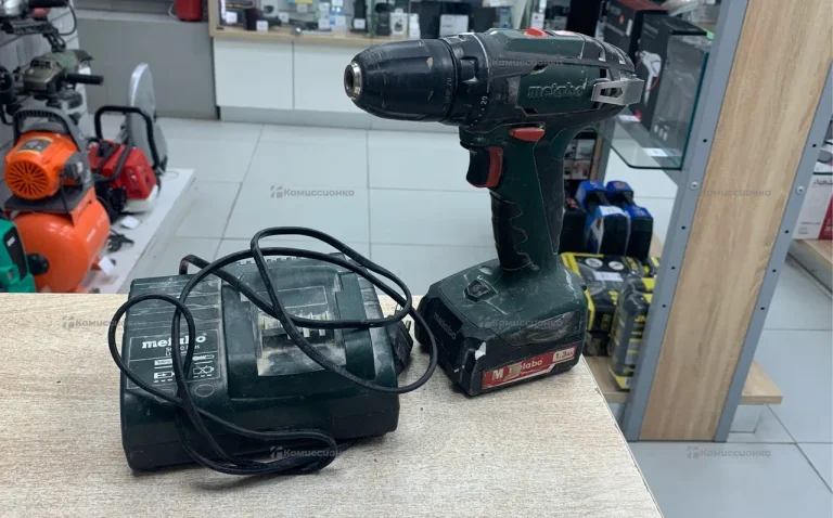 Аккумуляторный дрель-шуруповерт metabo powermax bs