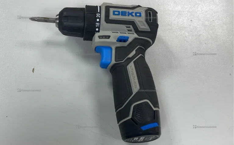 Дрель-шуруповерт Deko Sharker 12V Pro BMC