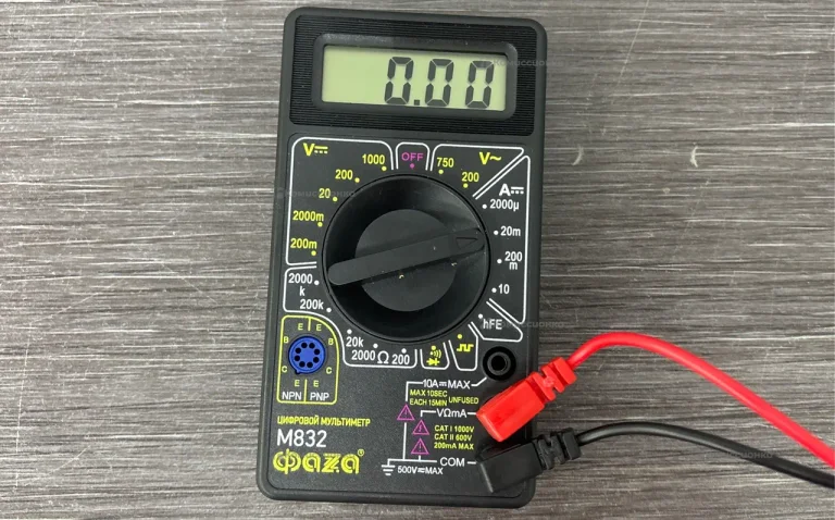 Цифровой мультиметр фаза М832