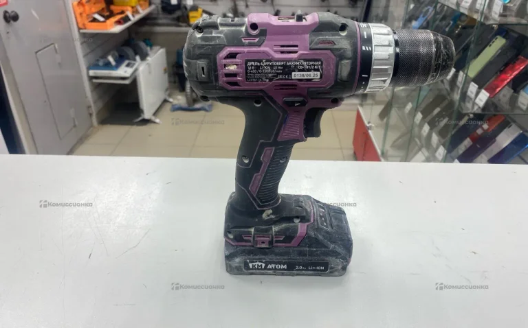 Дрель Шуруповерт KM Atom CD-181