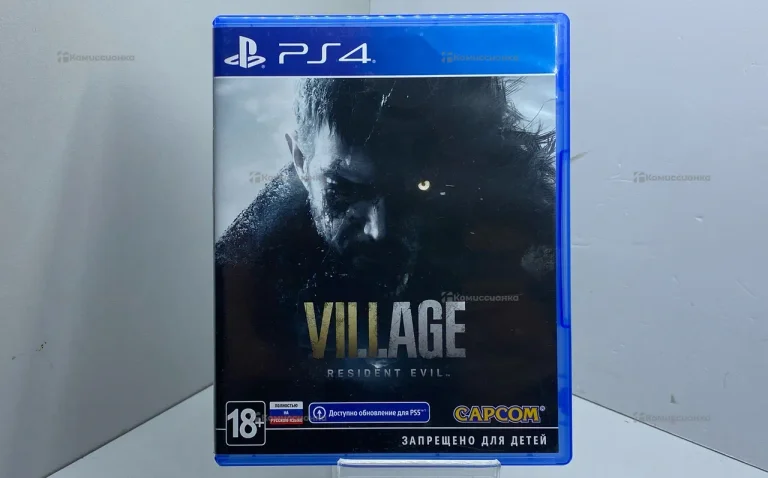 PS4. диск для PS4 Resident Evil Vill