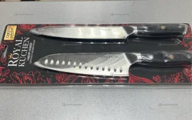 Набор ножей сантоку и разделочный