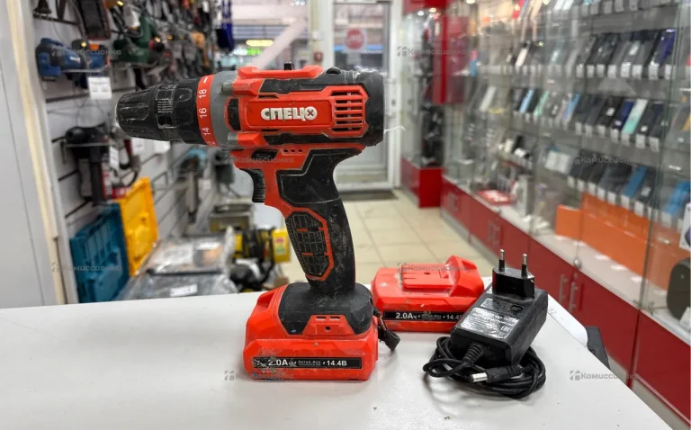 дрель шуруповерт СПЕЦ БДА-14,4-ЛИ