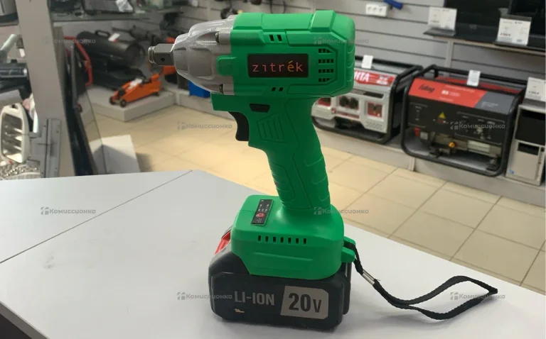 Гайковерт аккумуляторный ударный Zitrek Crusher 20