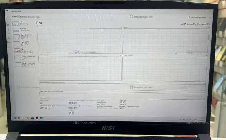 Ноутбук  MSI KATANA 17 B12VEK