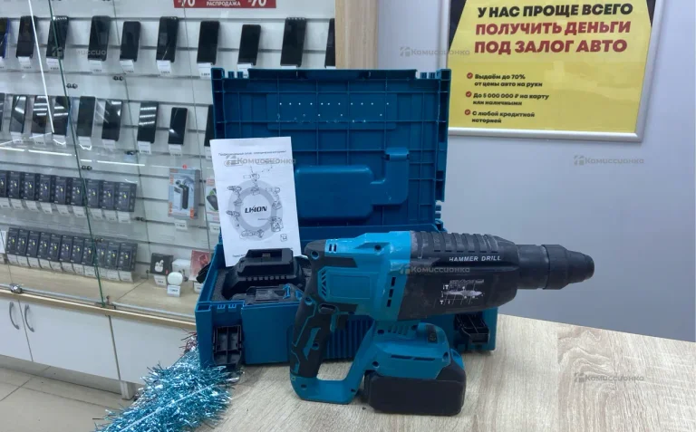 Аккумуляторный перфоратор макита реп