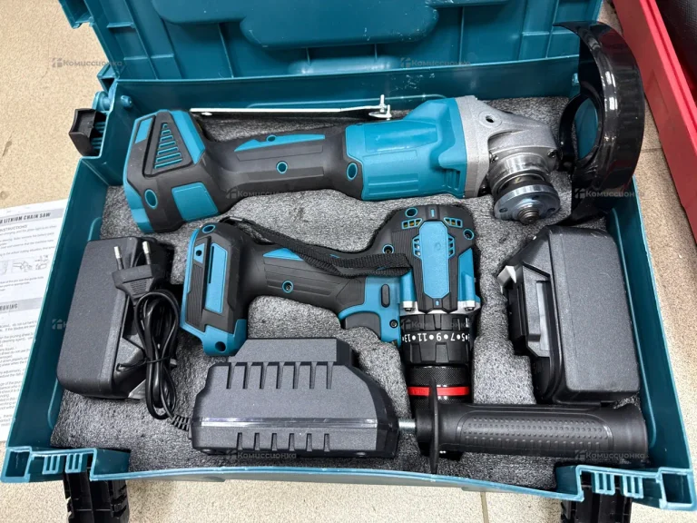 набор 2в1 Ушм АКБ+шуруповерт Makita