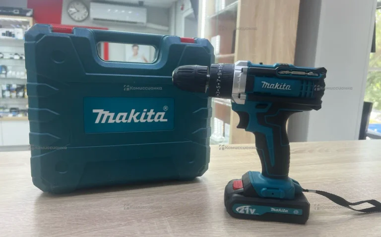 Шуруповерт MAKITA li-ion drill 1300rpm