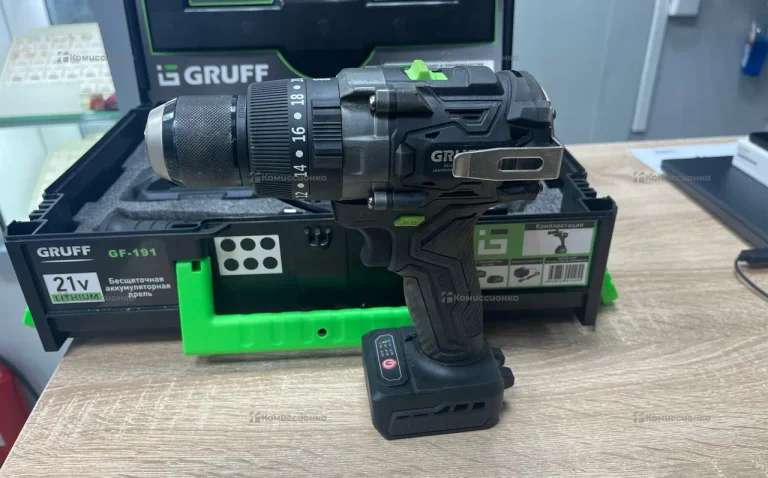 Дрель Шуруповерт gruff gf191