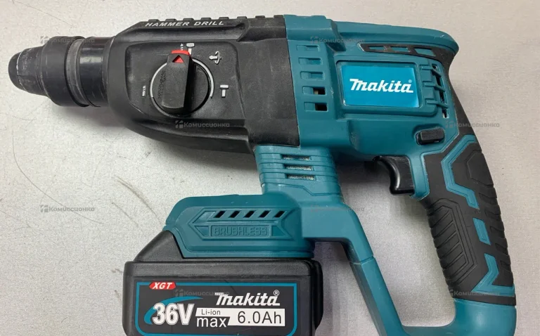 отбойный аккумуляторный молоток makita hammer dril