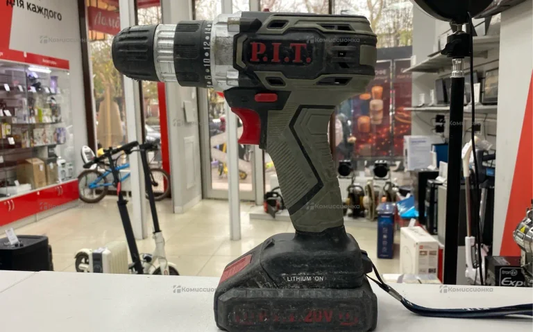 Дрель аккумуляторная P.I.T. PSR18-D3