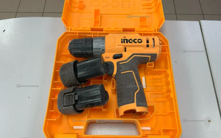 Шуруповерт INGCO 12v в кейсе