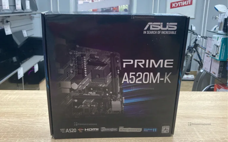 Материнская плата ASU’s Prime A520M-K