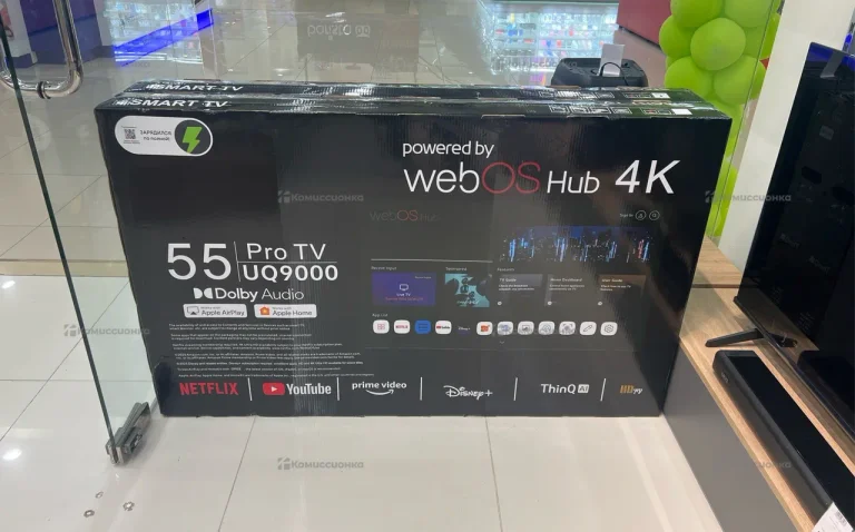 Телевизор Smart  UQ9000 PRO TV  55" webOS