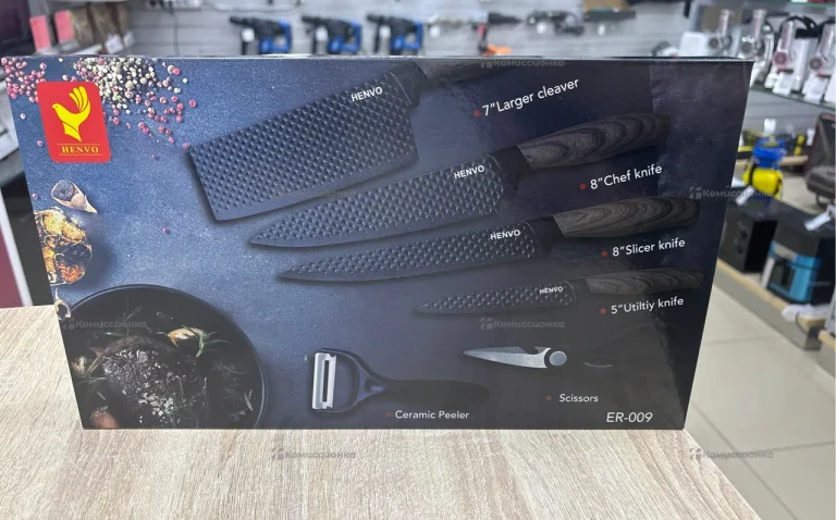 наборы кухонных ножей Henvo