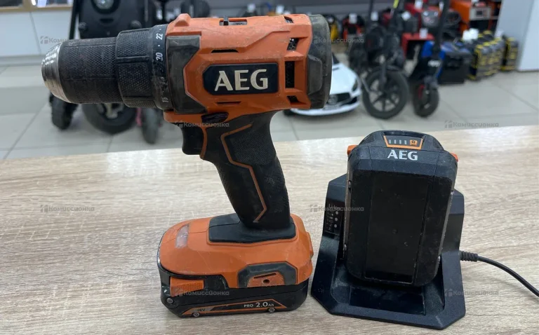 Аккумуляторный шуруповерт AEG BS18G4