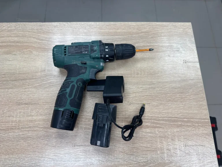 Аккумуляторная дрель шуруповерт zitrek 12в