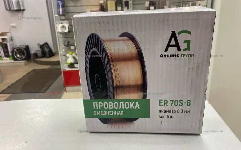 Проволока сварочная 0,8мм 5кг