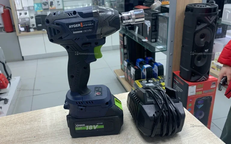 Аккумуляторный Гайковерт Ayger APW18BL