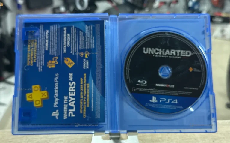 Приставка Sony диск для PS4 UNCHARTED