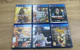 Sony PS4 комплект игр 6 штук
