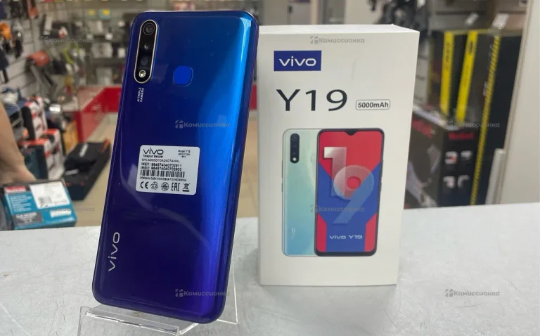 Vivo Y19 8256 GB, сер