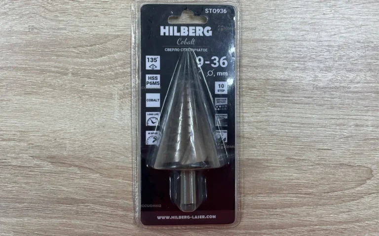 Сверло ступенчатое Hilberg STO936 9-36
