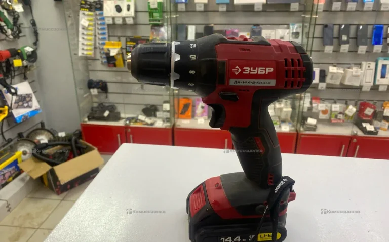 шуруповерт зубр ДА14-4-2
