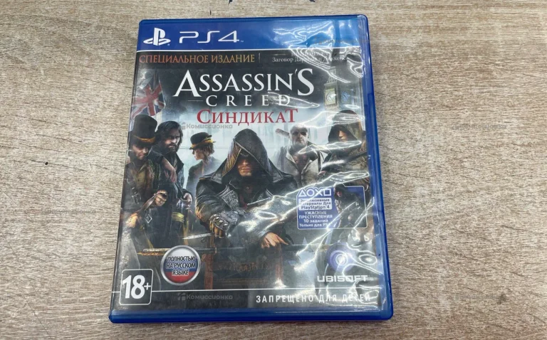 ps4 диск Assasin creed Синдикат