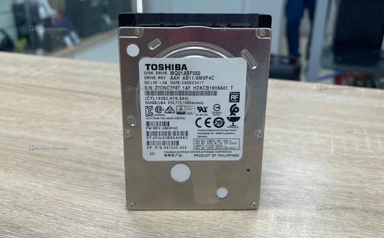 Жесткий диск Toshiba 500Gb