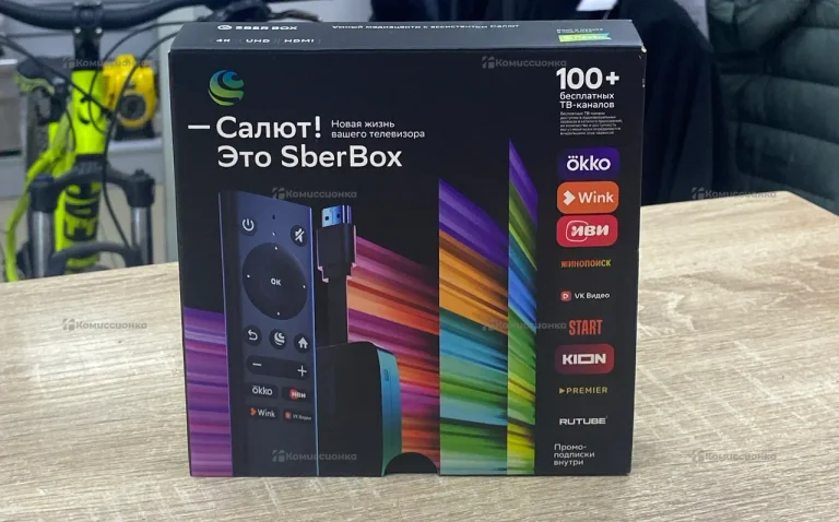 Тв приставка sberbox