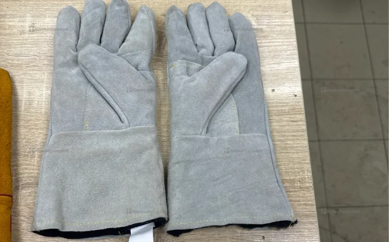 Сварочные перчатки серые