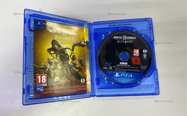 PS4. диск Mortal Kombat 11 ultimate