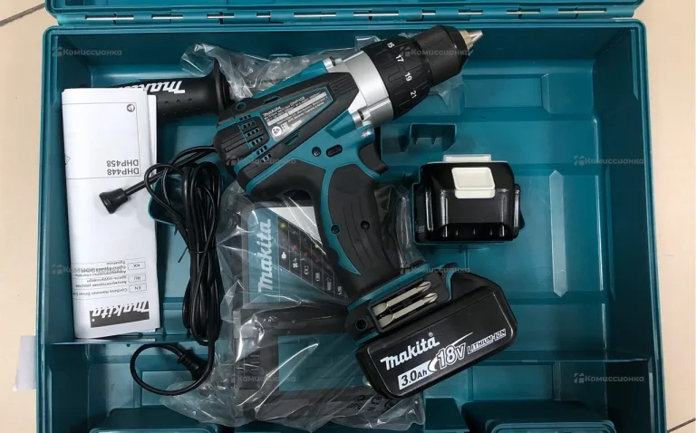 Дрель-шуруповерт makita DHP458RFE