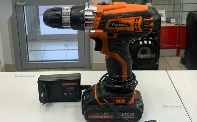 Шуруповерт Patriot bk20li