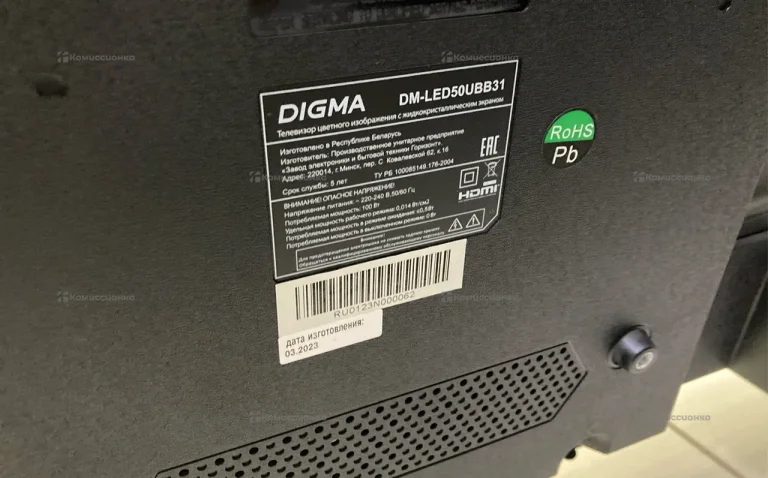 Телевизор Digma digma dm-led50ubb31