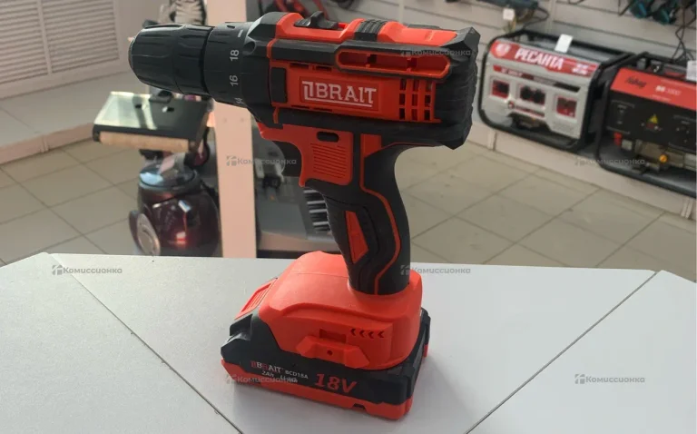 Дрель аккумуляторная BRAIT BCD18A