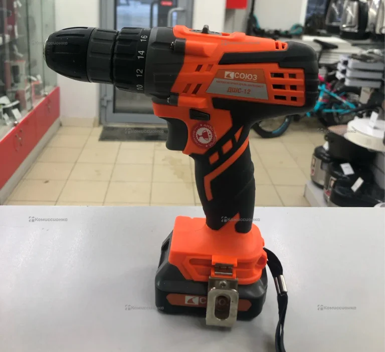 Аккумуляторный шуруповерт СОЮЗ ДШС-12