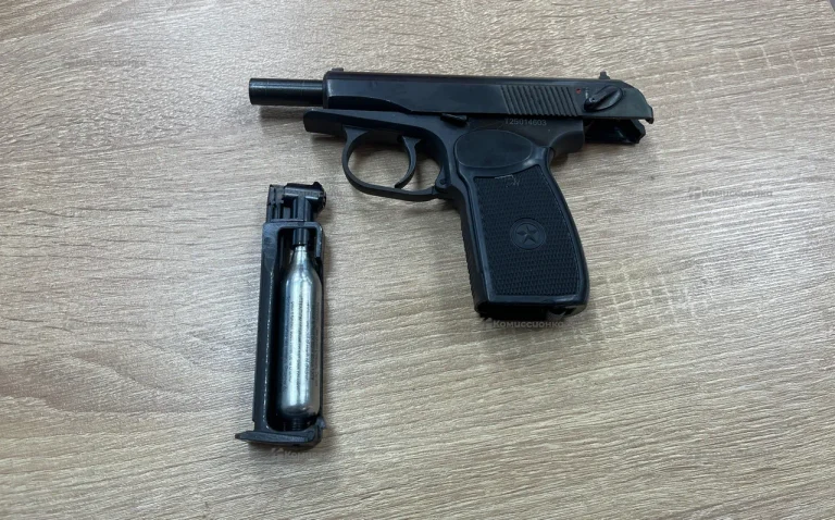 Пистолет Байкал MP-654K