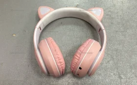 Наушники розовые