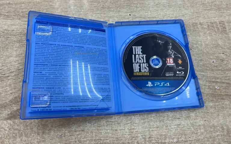 Диск PS4 одни из нас