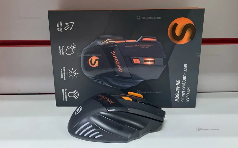 Мышка беспроводная Sunwind SM-M715GW