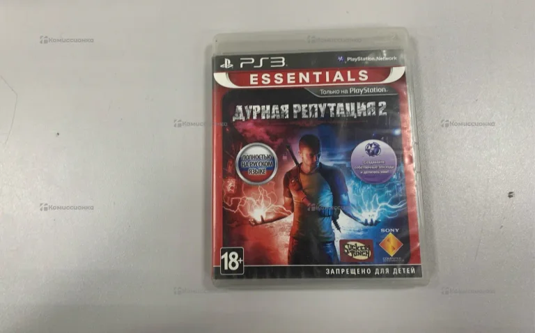 Диск ps3 Дурная репутация 2