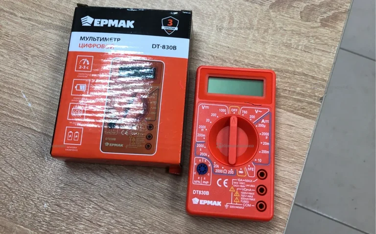 Мультиметр Ермак DT-830B