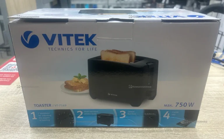 Тостер vitek 7169