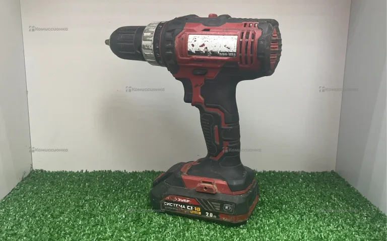 Шуруповерт зубр дшл-185