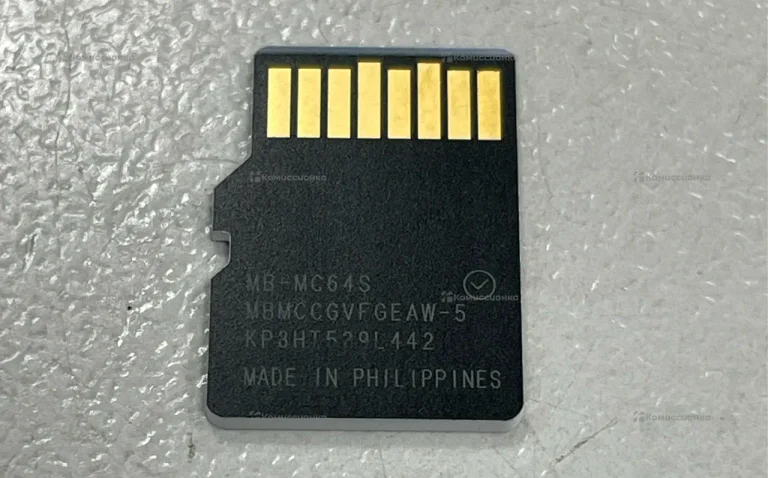 Карта памяти Samsung EVO Plus microSDXC 64 ГБ